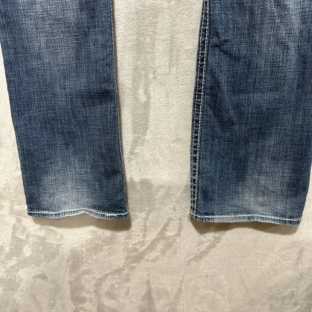 Hydraulic Premium Denim Jeans Women's‎ 10 Blue Slim Bootcut Low Rise Whiskering